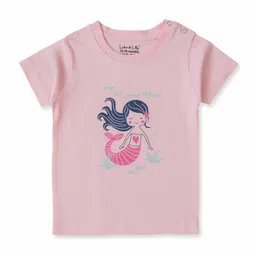 Luke & Lilly Girls 5 Printed Applique T-shirt image 5
