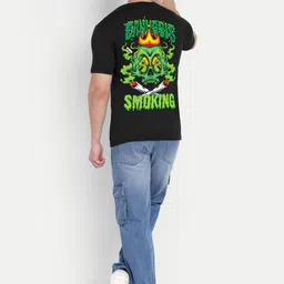 BENNY BROOKS Men Graphic Printed Cotton T-shirt image 4