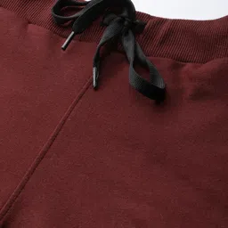 FEMEA Women Maroon Solid Capris image 4