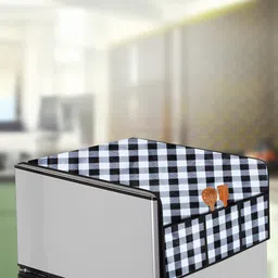 The Furnishing Tree White Plastic Refrigerator Cover-image-76