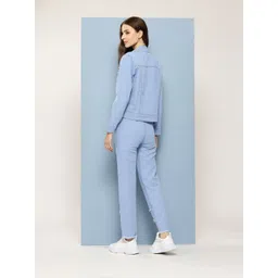 Aarika Top & Trousers Co-Ord Set with Embellished Jacket image 5