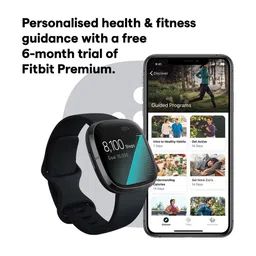 Fitbit Black Sense Advanced Smartwatch with BT Calling image 5