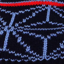 Knotyy Men Pack of 2 Blue Solid Beanies image 5