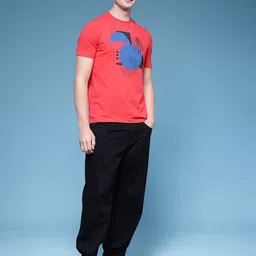HERE&NOW Printed Pure Cotton T-shirt image 5