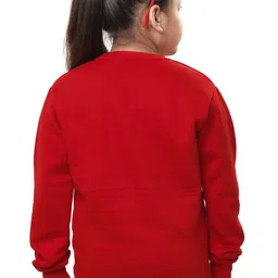 BAESD Girls Pack Of 2 Round Neck Fleece Sweatshirt image 4