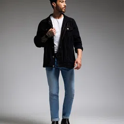 Zoom Shoes Men Textured Leather Mid-Top Regular Boots image 3