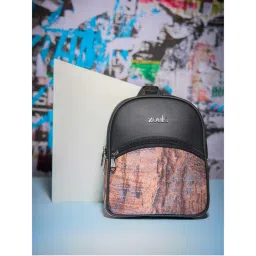 Zouk Women Orange Ladakh Impasto Dalila Mini Backpack-picture-11