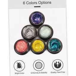 ROSALIND Fantasy Carved Glue Glitter Carving Gel Nail Polish - Shade A764 image 3