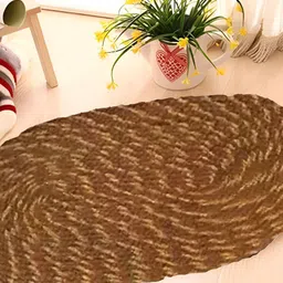 Supreme Home Collective Red & Green 5Pcs Cotton Doormats Softness & Comfort image 2