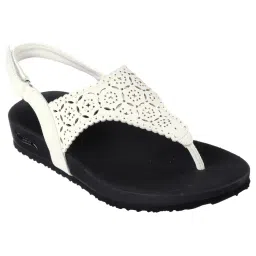 SKECHERS ARCH FIT MEDITATION White Sandals-image-17
