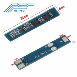 2S 3A Li-ion Lithium Battery 7.4V 8.4V 18650 Charger Protection Board Module image 2