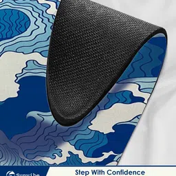 sunvibe Multicolour Rubber Bath Mat Pack of 2 image 5