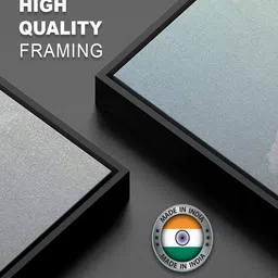 art street Green Canvas Framed Wildlife Art Panels Set of 2 image 5