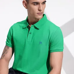 INVICTUS Polo Collar Pure Cotton T-shirt-picture-27