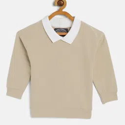 METRO KIDS COMPANY Girls Brown Cotton Sweatshirt-picture-12
