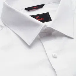 Raymond Solid Slim Fit Pure Cotton Formal Shirt image 2