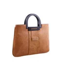 ESBEDA Brown Solid Handheld Bag image 2