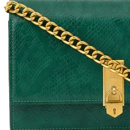 MIRAGGIO Snakeskin Textured Shoulder Bag image 2