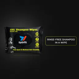 UpUrFit XXL Shampoo Wipes - Rinse Free Shampoo in a Wipe (30 Wipes) image 2
