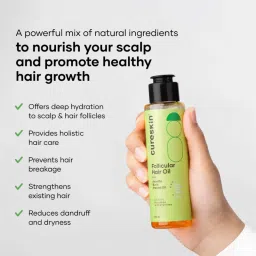Cureskin Biotin Follicular Bhringraj Coconut Hair Oil image 2