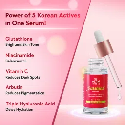 chicnutrix Outshine Korean Glass Skin Serum - Brightening & Dark Spot Corrector image 2