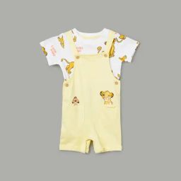 Juniors by Lifestyle Boys Multicolor Cotton Printed Dungaree Set-picture-33