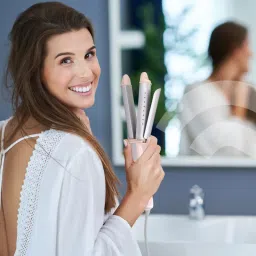 GUBB 2 in 1 Hair Straightener and Curler For Women & Men Anti-Frizz Technology image 2