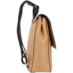 Globus Tan PU Medium Backpack image 4