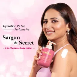 MCaffeine Sweet Escape Perfume Body Lotion With Niacinamide & Cocoa Butter Fruity Floral Fragrance image 2