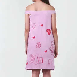 Matra Microfiber Bath Wrap Towel - Purple image 2