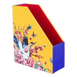 SEJ by Nisha Gupta Yellow Magazine Rack - Set of 1 image 2