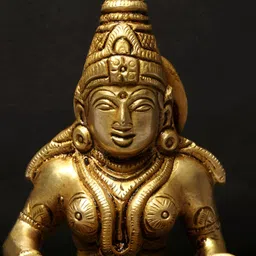 Exotic India Gold-Toned Religious Idol Showpiece-picture-15
