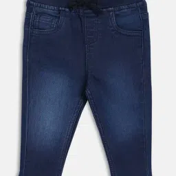 Miniklub Boys Blue Regular Fit Denim Pants-image-90