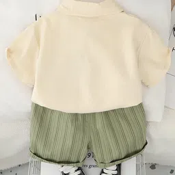 INCLUD Boys Short Sleeves Shirt With Shorts image 4