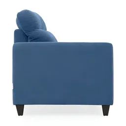 Duroflex Zivo Plus Blue Fabric 2 Seater Sofa Set image 5