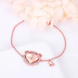GIVA Love is EveryWhere 92.5 Sterling Silver I Miss You Bracelet for Women & Girls-image-74