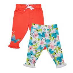 Mee Mee Kids Multicolor Printed Pants (Pack Of 2)-image-1