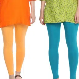 Dollar Missy Multicolor Leggings (Pack of 2)-picture-36