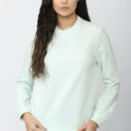 Van Heusen Light Green Regular Fit Sweatshirt-picture-34