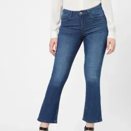 vero moda VMALEXA -01 MR BOOTCUT JEANS OL-picture-30
