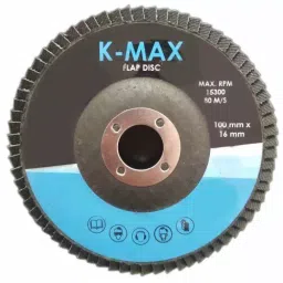 Kovax K-Max Flap Disc (36, 60, 80, 120 mm) Grit Size Aluminum Oxide 15300 rpm, Flap Disc (Ceramic) (Pack of 5000 Pcs)-picture-26