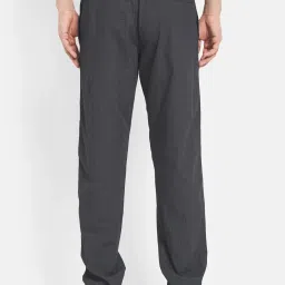 Octave Black Regular Fit Trackpants image 2