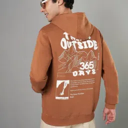 Urban Ranger By Pantaloons Bran Cotton Regular Fit Printed Sweatshirt image 4