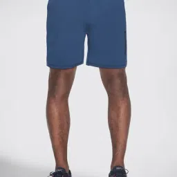 Skechers Navy Regular Fit Sports Shorts-image-27