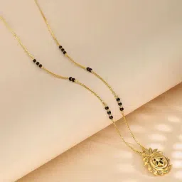 Malabar Gold and Diamonds 22k (916) BIS Hallmark Yellow Gold Short Mangalsutra-picture-13