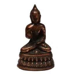 eCraftIndia Metal Lord Buddha image 2