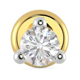 Malabar Gold and Diamonds 18k Gold & Diamond Mine Nosepin for Women image 3