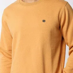 Dragon Hill Mustard Full Sleeves Round Neck Sweatshirt image 4