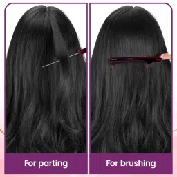 Agaro Hand Made Tail Comb with Brown Steel Pin image 2