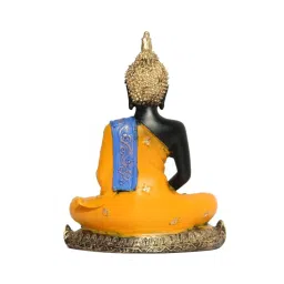 eCraftIndia Handcrafted Meditating Decorative Buddha image 2